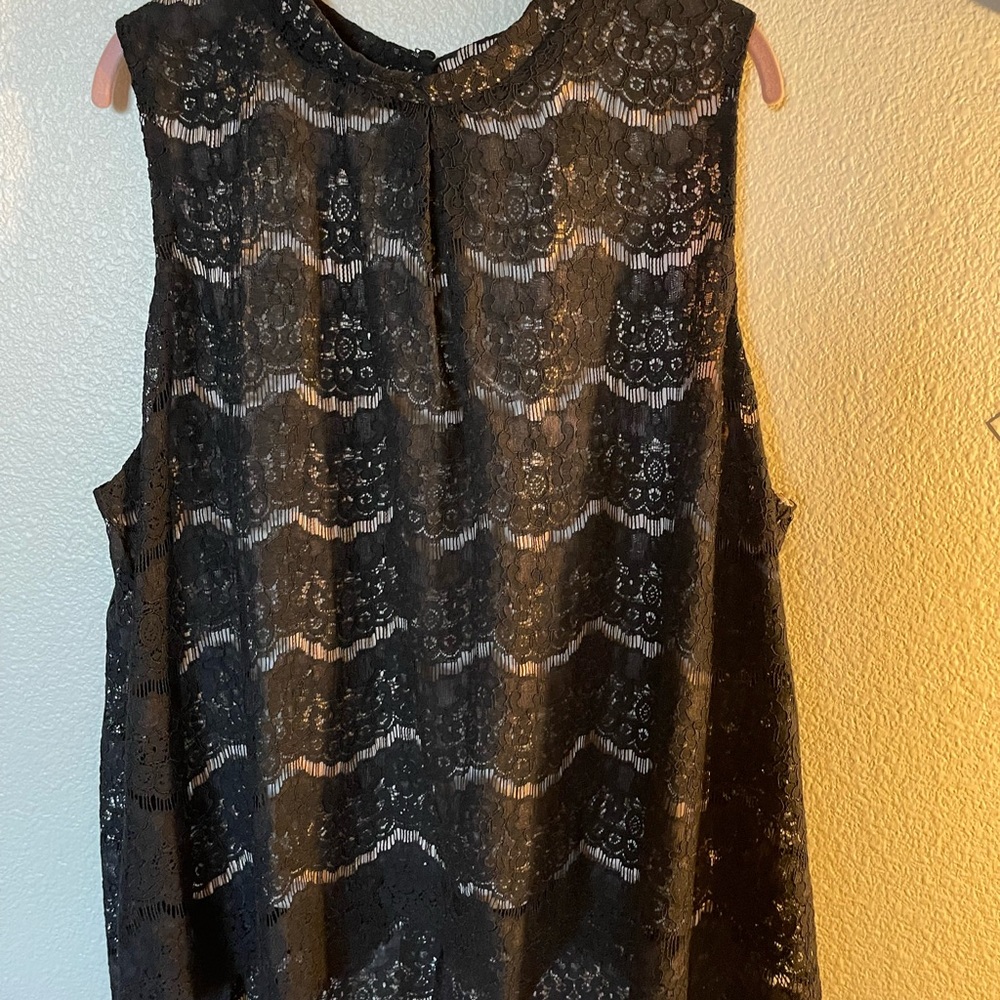 Fire Love Lace Sleeveless Top